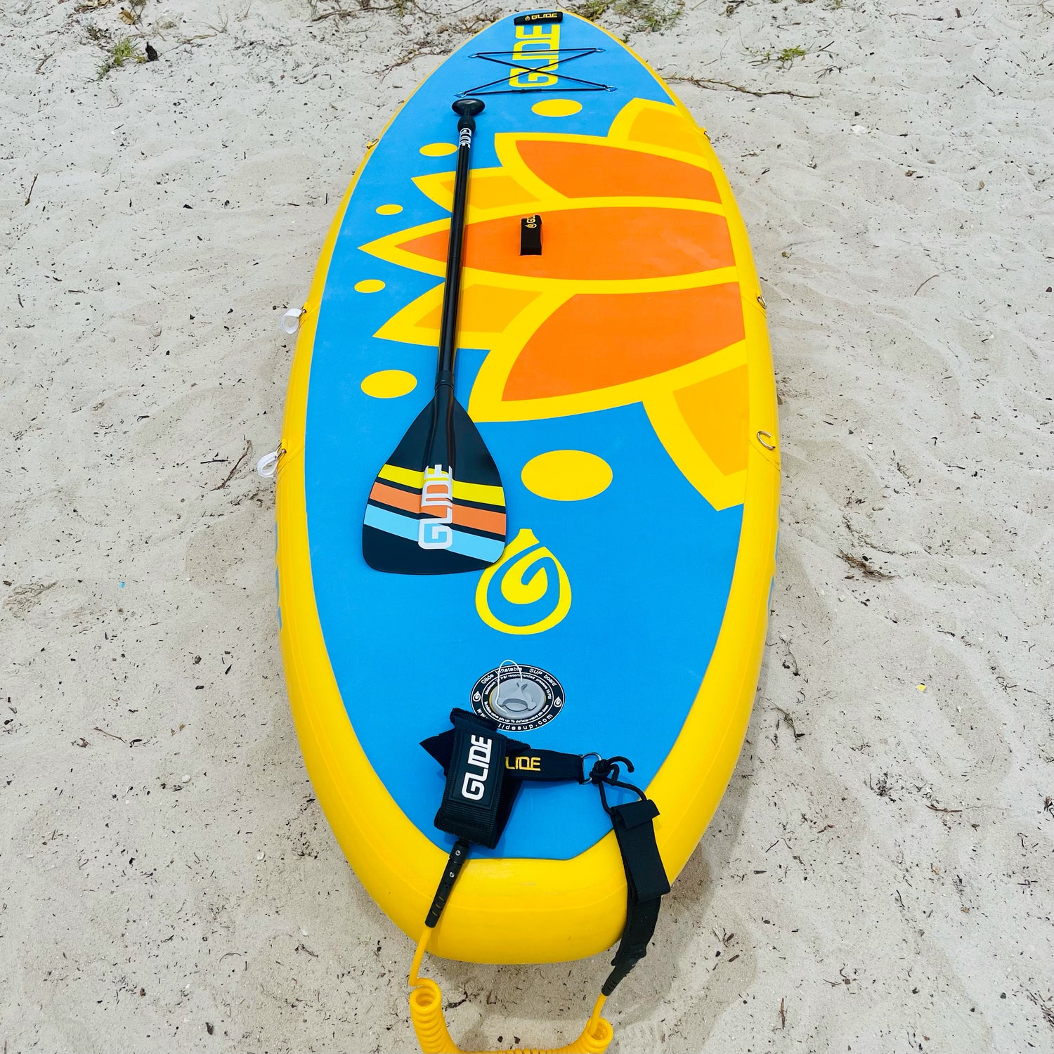 Glide Lotus Inflatable Yoga Standup Paddleboard Package – Turquoise  Floating Yoga / SUP Yoga Shop